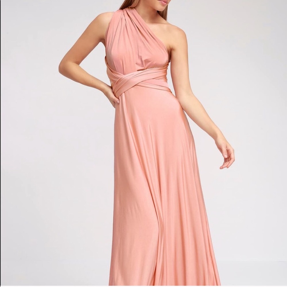 Lulus convertible dress